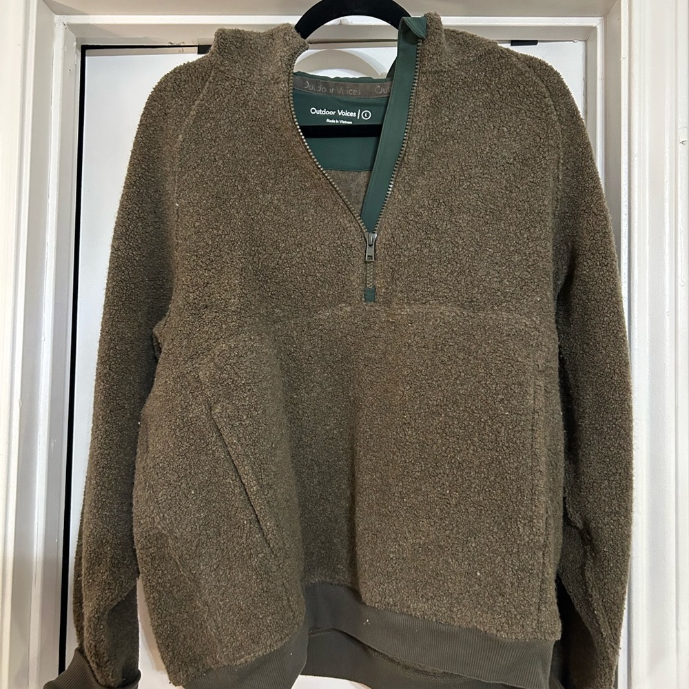 Outdoor Voices Megafleece (forest green)